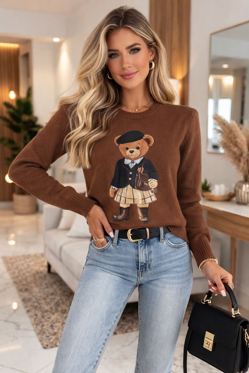 Kit Modal 2 - Urso Estampado